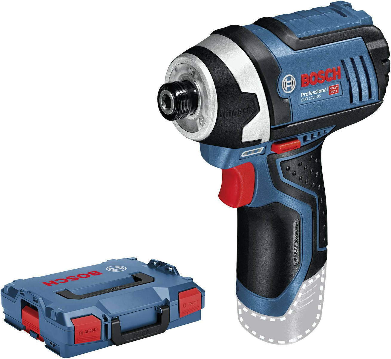 Bosch GDR 12V-105 Παλμικό Κατσαβίδι Μπαταρίας Solo 12V - Image 5