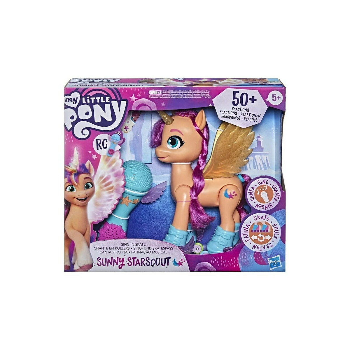 Hasbro Παιχνίδι Μινιατούρα Sing 'N Skate - Sunny My Little Pony 22εκ. - Image 3
