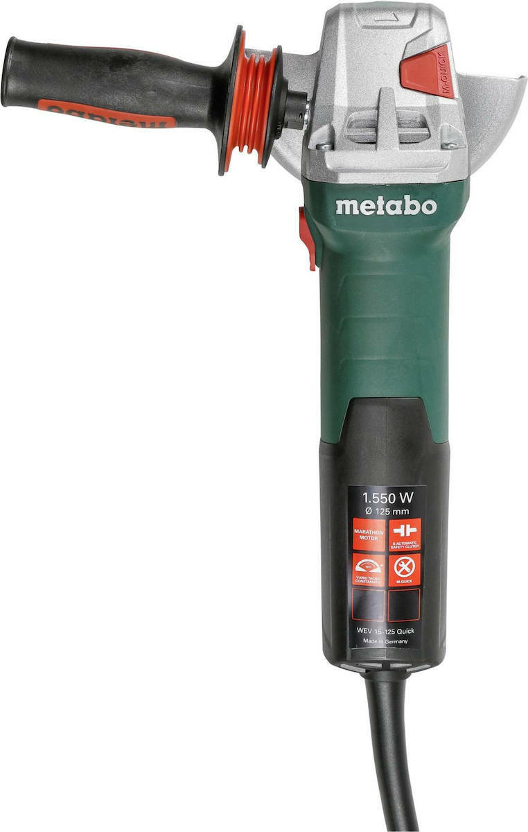 Metabo WEV 15-125 Quick Τροχός Ρεύματος 1550W - Image 2