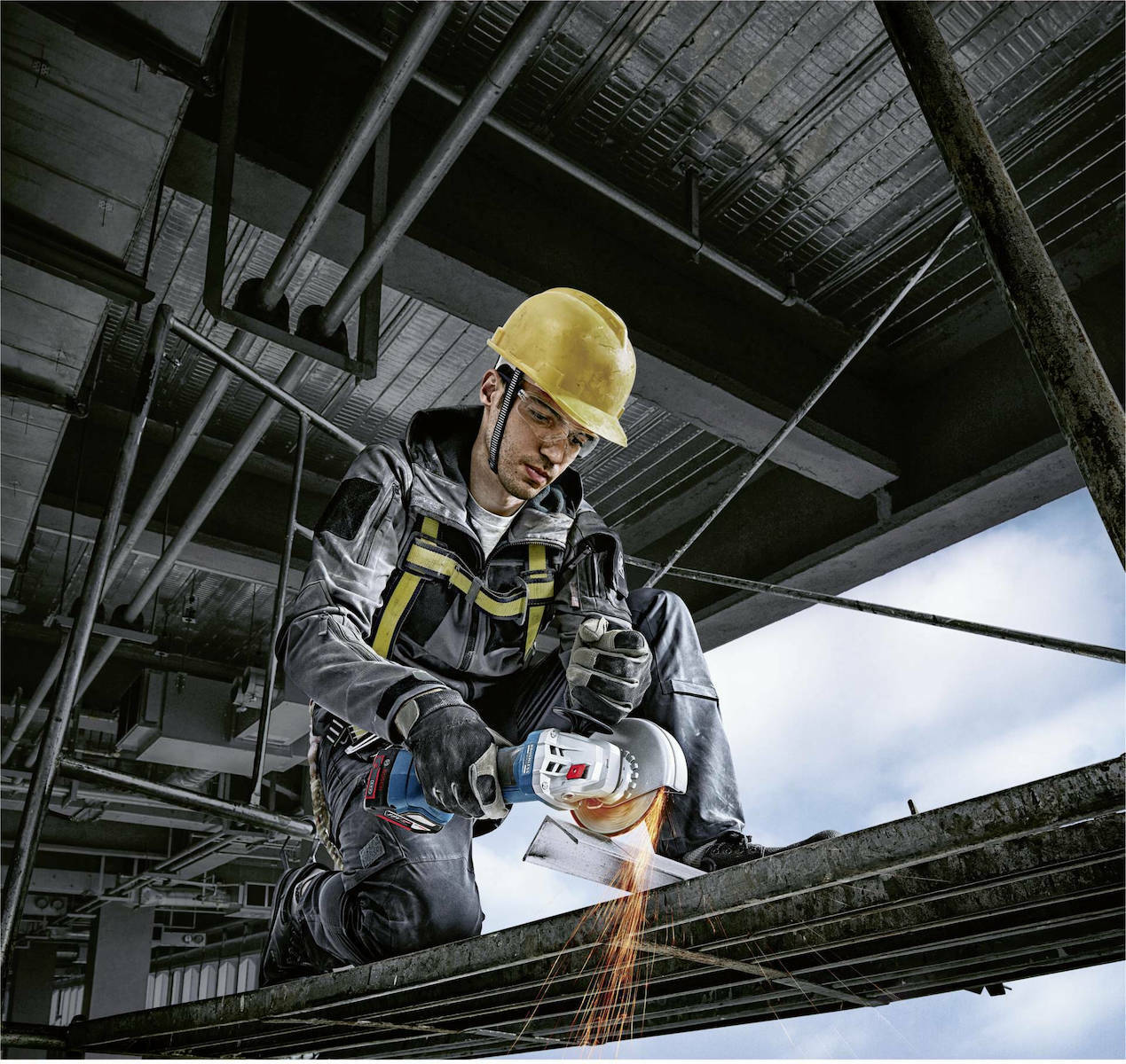Bosch GWS 18V-7 Τροχός Μπαταρίας Solo - Image 7