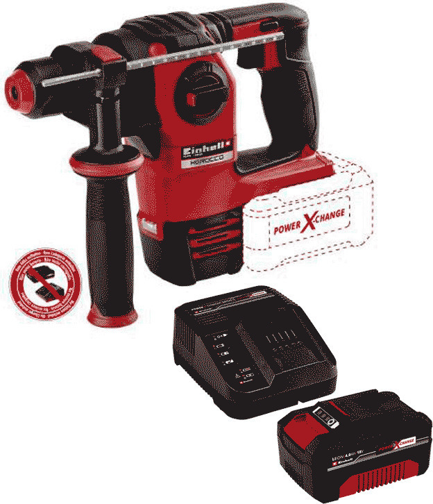 Einhell Κρουστικό Σκαπτικό Πιστολέτο Μπαταρίας 18V Solo - Image 7