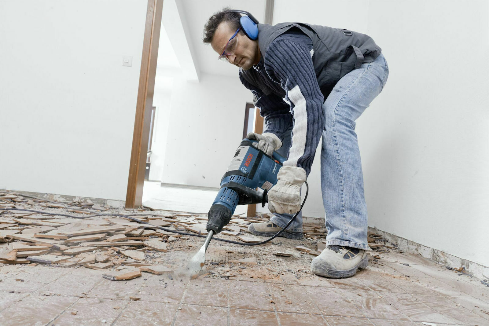 Bosch Κρουστικό Σκαπτικό Πιστολέτο Ρεύματος 1500W - Image 11