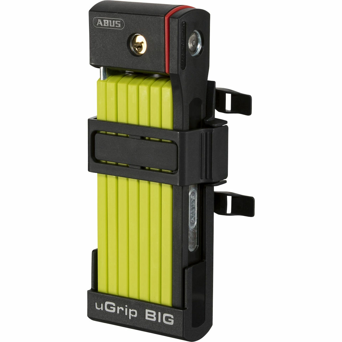 Abus Bordo Big uGrip 5700K/100 LM SH Κλειδαριά Ποδηλάτου Κουλούρα με Κλειδί Κίτρινη