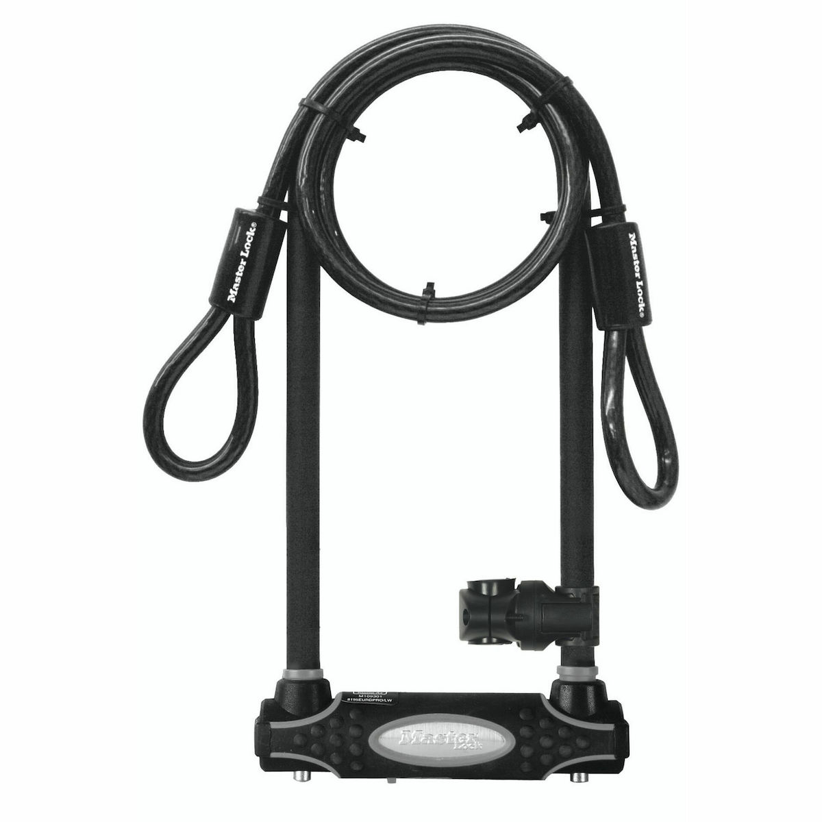Master Lock U-Lock Κλειδαριά Ποδηλάτου Πέταλο με Κλειδί Μαύρη 13mm - Image 2