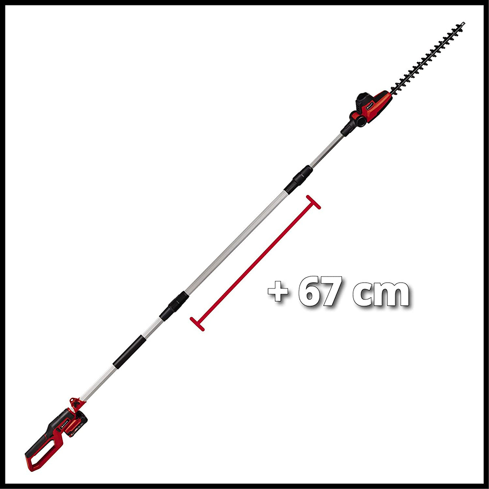 Einhell GC-HH 18/45 Li T Μπορντουροψάλιδο Μπαταρίας 18V Τηλεσκοπικό με Μήκος Λάμας 45cm Solo - Image 6