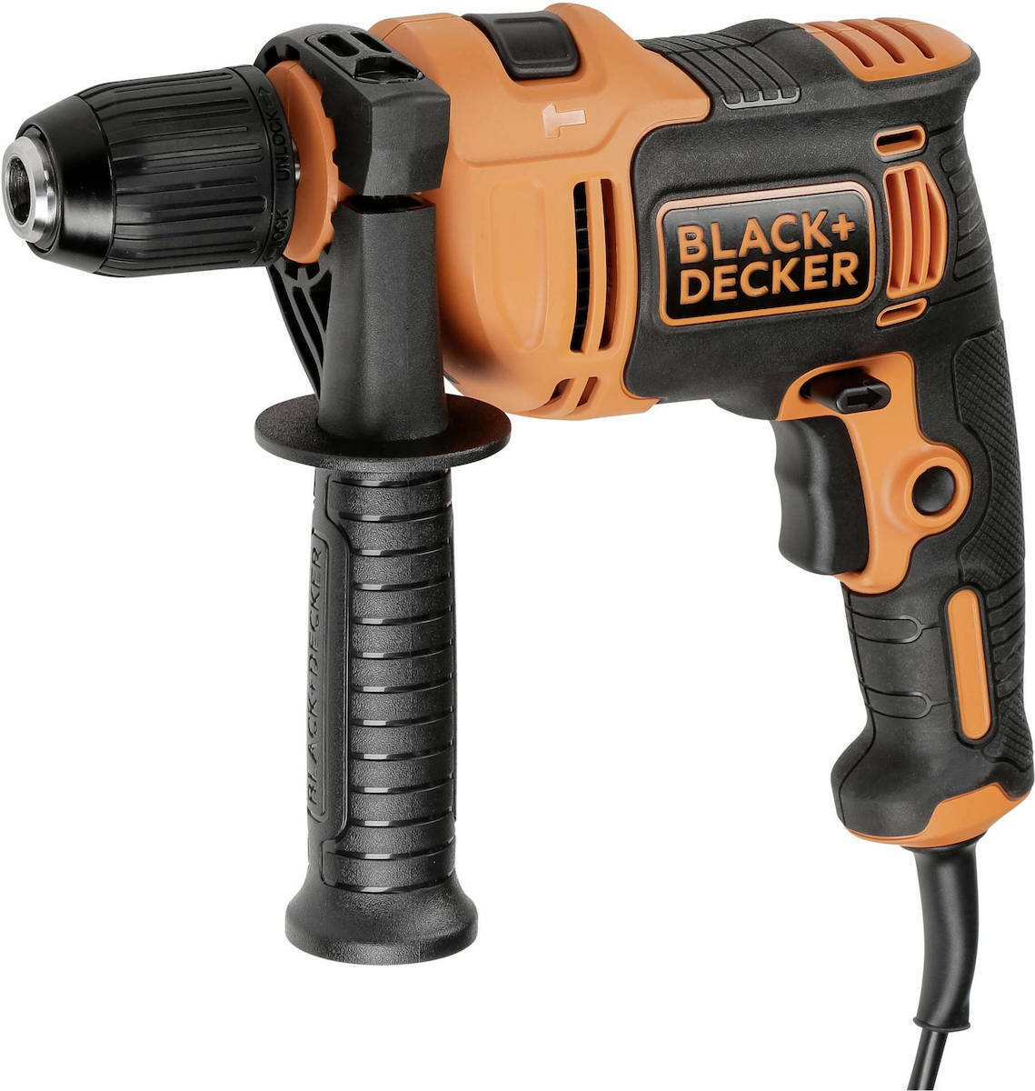Black & Decker Κρουστικό Δράπανο 710W με 2x Τρυπάνια 6mm & 2x Τρυπάνια 8mm - Image 3
