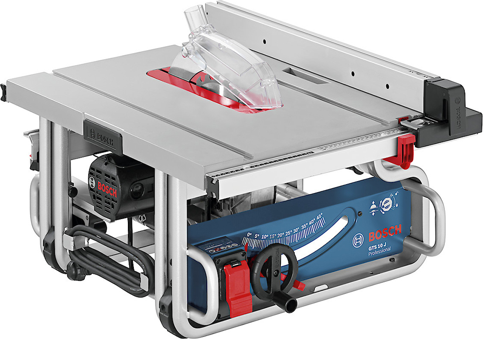 Bosch GTS 10 J Δισκοπρίονο Πάγκου με Ισχύ 1800W, Δίσκο Κοπής Διαμέτρου 254mm & Ταχύτητα Κοπής 3650rpm