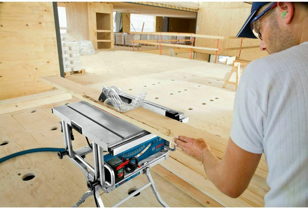Bosch GTS 10 J Δισκοπρίονο Πάγκου με Ισχύ 1800W, Δίσκο Κοπής Διαμέτρου 254mm & Ταχύτητα Κοπής 3650rpm - Image 6