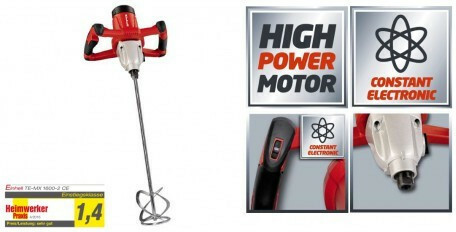 Einhell TE-MX 1600-2 CE Ηλεκτρικός Αναδευτήρας 1600W με Εξάρτημα Ανάδευσης - Image 8