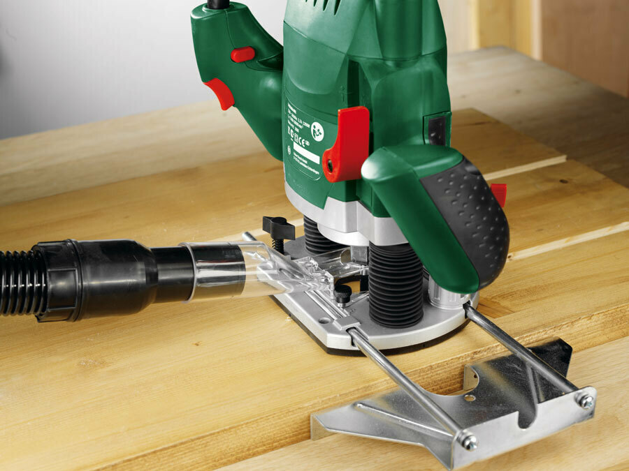 Bosch POF 1200 AE Κάθετη Φρέζα 1200W με Ρύθμιση Ταχύτητας και με Σύστημα Αναρρόφησης - Image 8