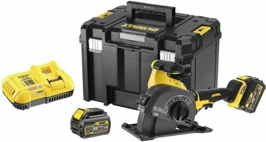 Dewalt Φρέζα Αυλακώσεων 18V Solo με Σύστημα Αναρρόφησης - Image 3