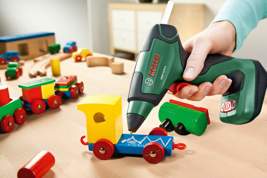 Bosch PKP 3.6 LI Πιστόλι Θερμοκόλλησης 3.6V 1x1.5Ah για Ράβδους Σιλικόνης 7mm - Image 5
