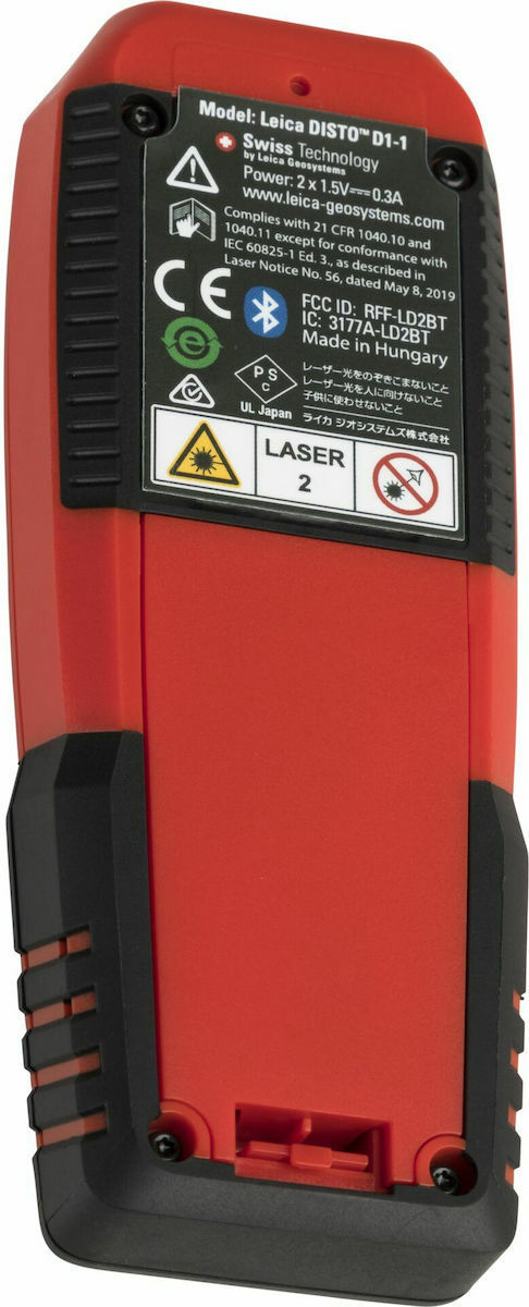 Leica Μέτρο Laser Disto D1 με Δυνατότητα Μέτρησης έως 40m - Image 8