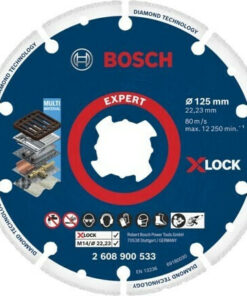 Alternative view of Bosch XLOCK Dia Cutting Δίσκος Κοπής Μετάλλου 125mm 2608900533