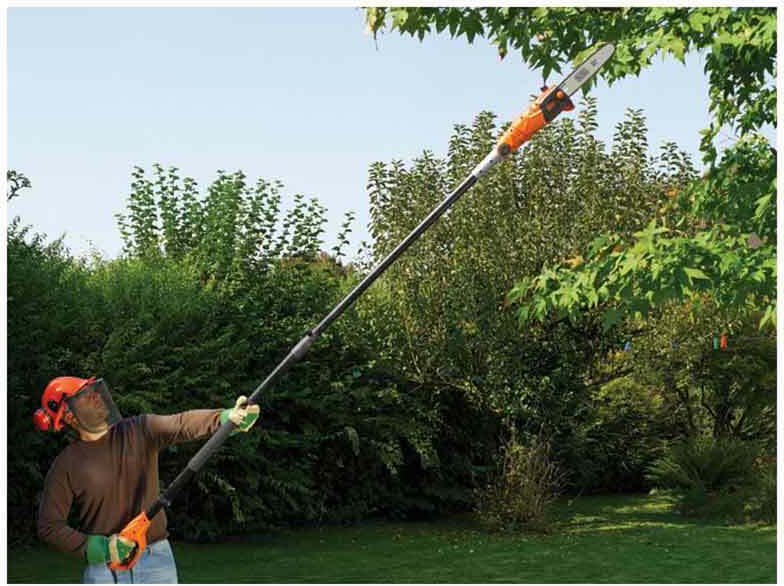 Black & Decker PS7525 Τηλεσκοπικό Κονταροπρίονο Ρεύματος 800W με Λάμα 25cm Συνολικού Μήκους 270cm και Βάρους 3.8kg - Image 4
