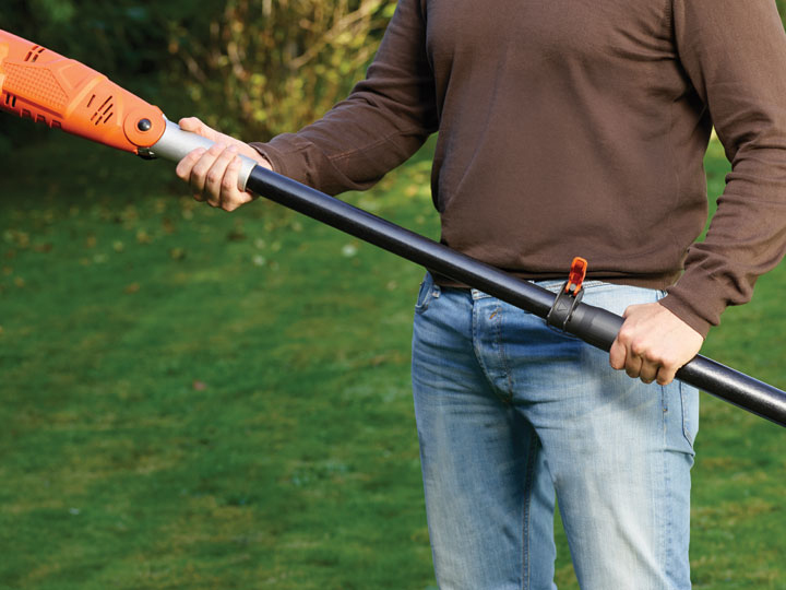 Black & Decker PS7525 Τηλεσκοπικό Κονταροπρίονο Ρεύματος 800W με Λάμα 25cm Συνολικού Μήκους 270cm και Βάρους 3.8kg - Image 12