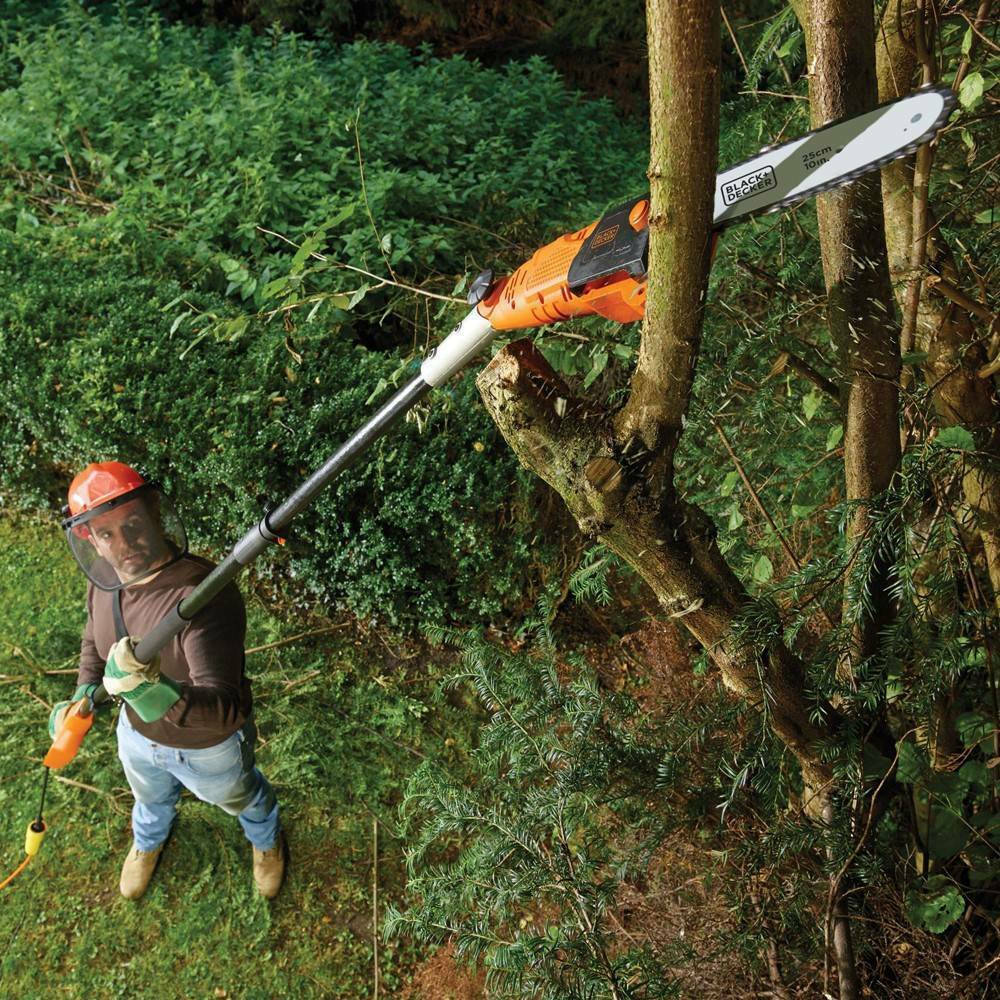 Black & Decker PS7525 Τηλεσκοπικό Κονταροπρίονο Ρεύματος 800W με Λάμα 25cm Συνολικού Μήκους 270cm και Βάρους 3.8kg - Image 6