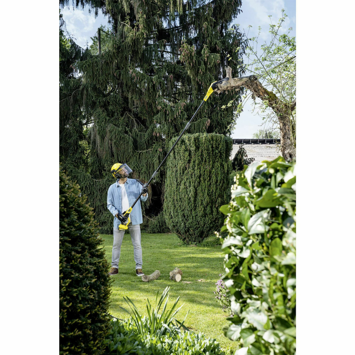 Karcher PSW 18-20 Σταθερό Κονταροπρίονο Μπαταρίας Solo με Λάμα 20cm και Βάρους 4.9kg - Image 6