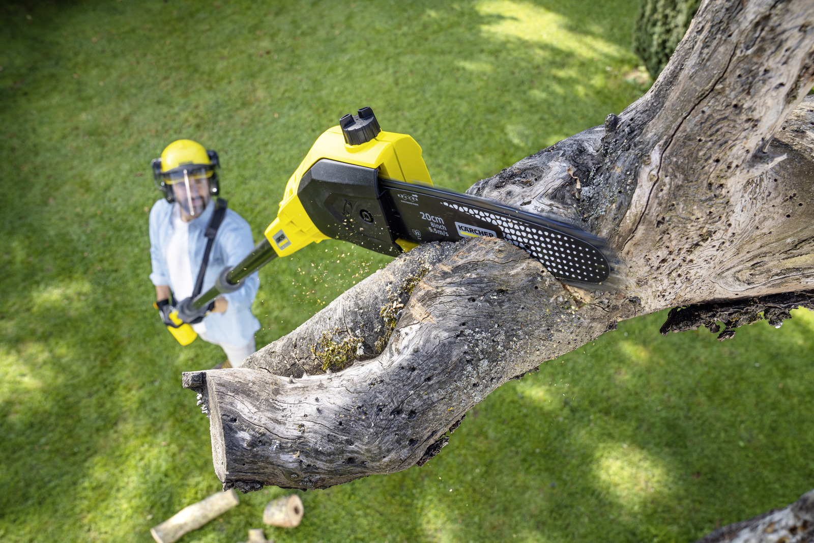 Karcher PSW 18-20 Σταθερό Κονταροπρίονο Μπαταρίας Solo με Λάμα 20cm και Βάρους 4.9kg - Image 5