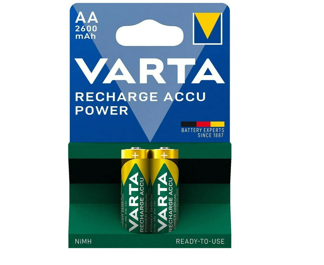 Varta Recharge Accu Power AA 2600mAh 1.2V 2τμχ