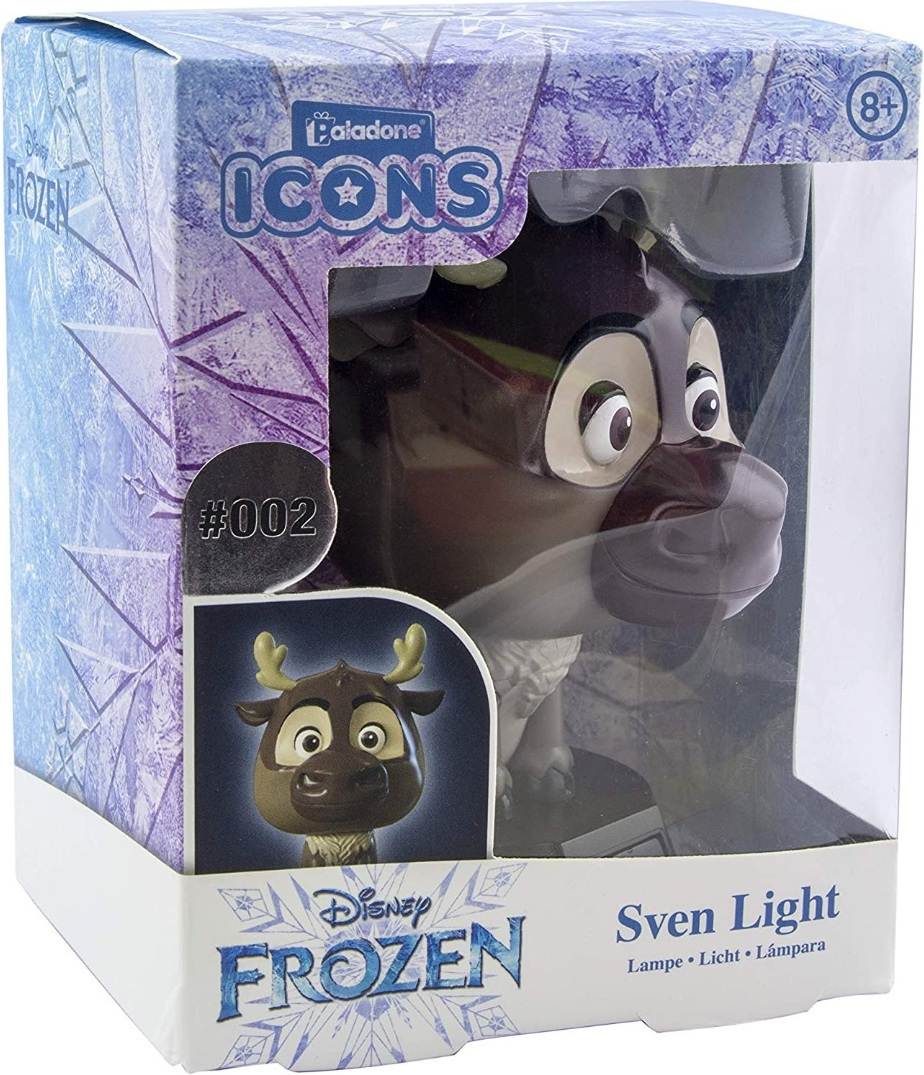 Paladone Παιδικό Διακοσμητικό Φωτιστικό Frozen 2 3D Icon Sven Καφέ - Image 4