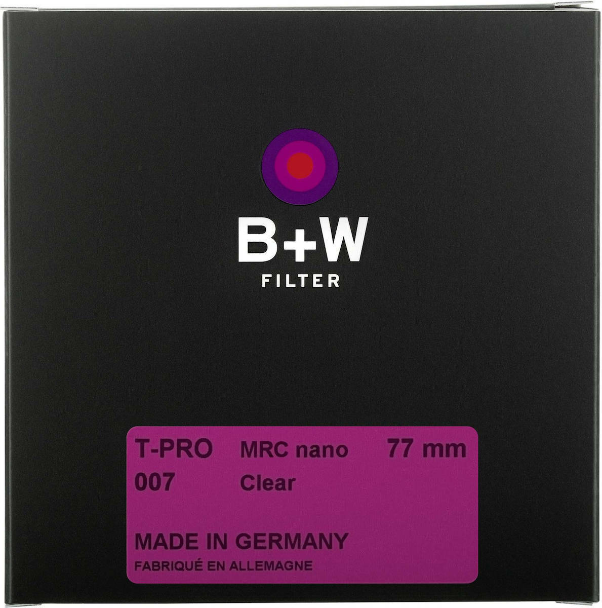 B+W T-Pro 007 Nano Φίλτρo Clear Διαμέτρου 77mm με Επίστρωση MRC Nano για Φωτογραφικούς Φακούς - Image 4