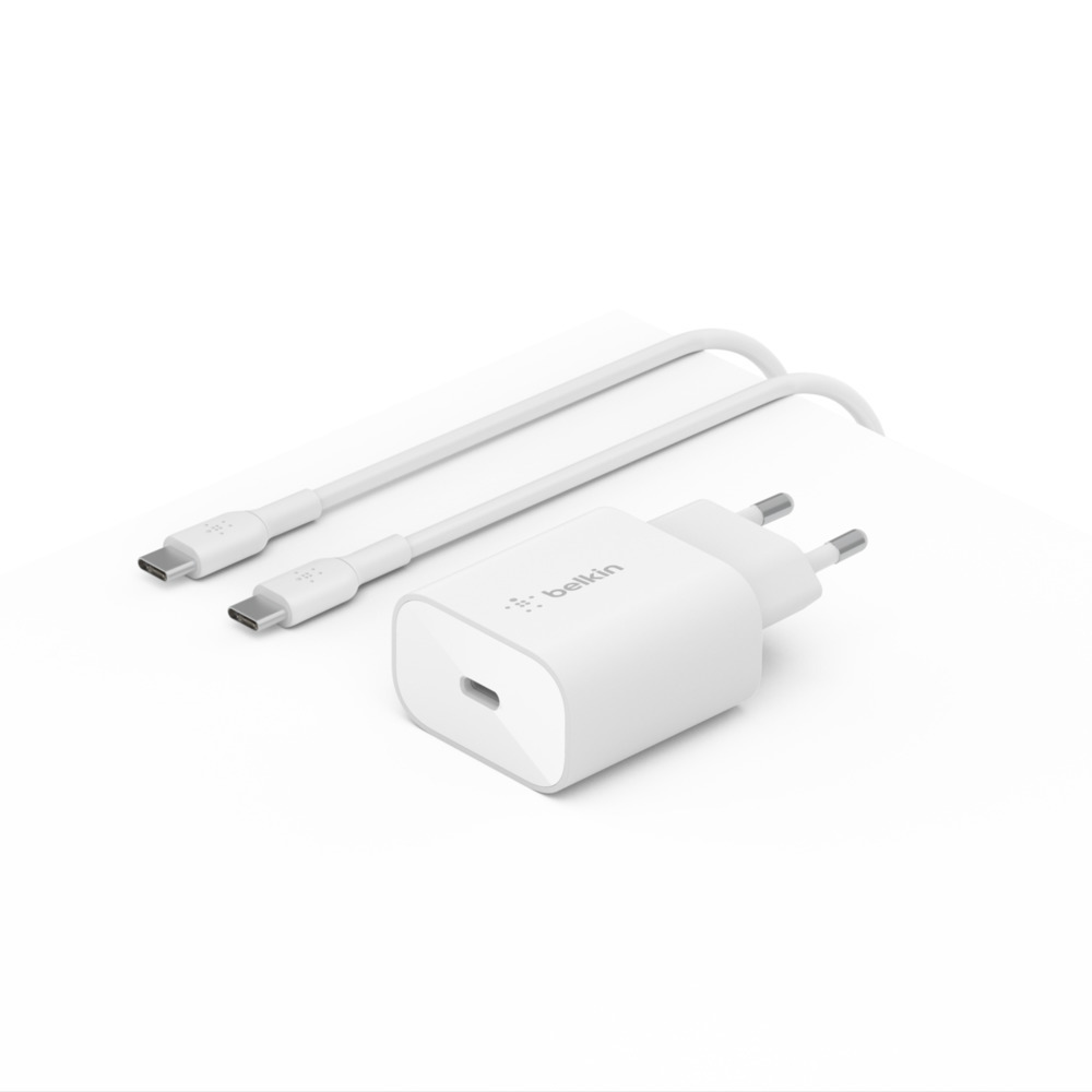 Belkin Boost Charge WCA004VF1MWH-B6 USB-C 25W με Καλώδιο USB-C - Image 5