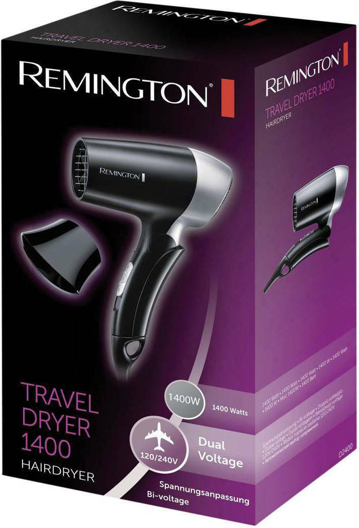 Remington Πιστολάκι Μαλλιών Ταξιδίου 1400W D2400S - Image 3