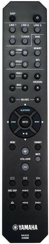 Yamaha R-S202D Ολοκληρωμένος Ενισχυτής Hi-Fi Stereo 115W/4Ω 140W/8Ω S090.31146 Ασημί - Image 2