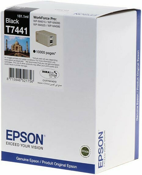 Epson T7441 Γνήσιο Μελάνι Εκτυπωτή InkJet Μαύρο (C13T74414010) - Image 3