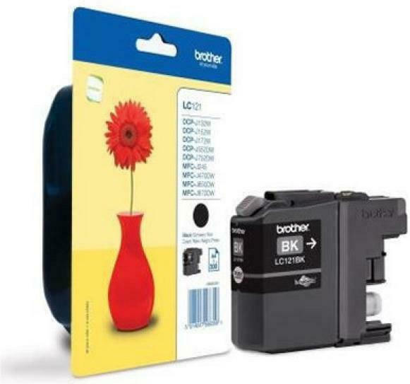 Brother LC121 Γνήσιο Μελάνι Εκτυπωτή InkJet Μαύρο (LC-121BK) - Image 3