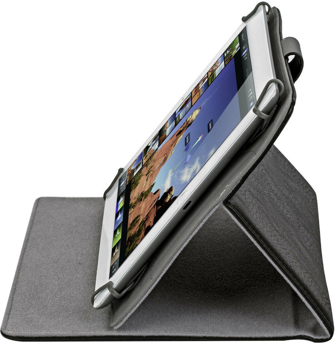Rivacase 3017 Flip Cover Δερματίνης Μαύρο (Universal 9-10.1") - Image 9