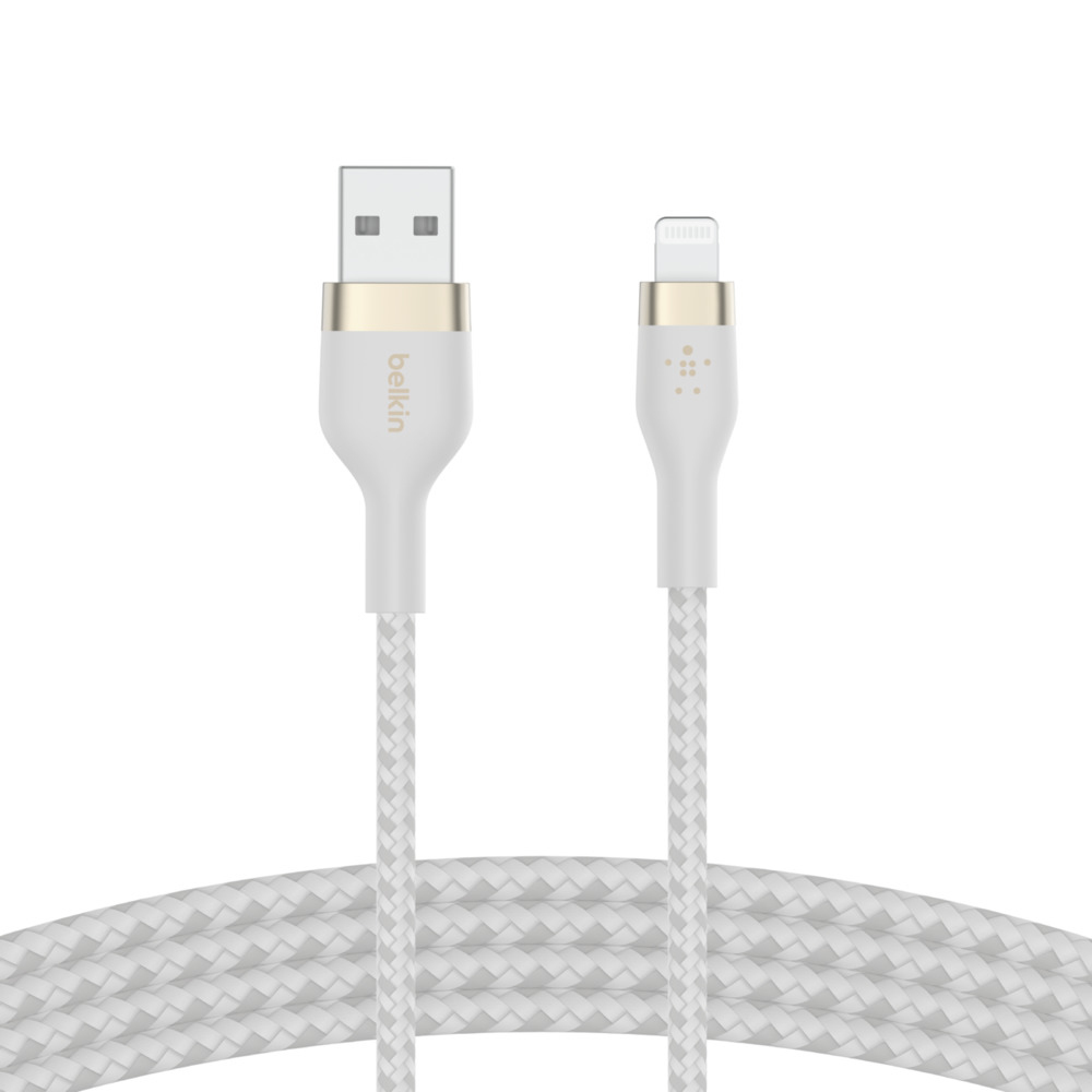 Belkin USB-A to Lightning 3m (CAA010BT3MWH) - Image 3