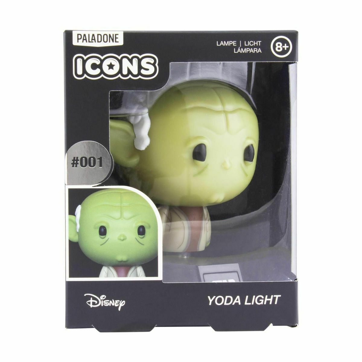 Paladone Παιδικό Διακοσμητικό Φωτιστικό Star Wars Yoda Πράσινο 10εκ. - Image 6