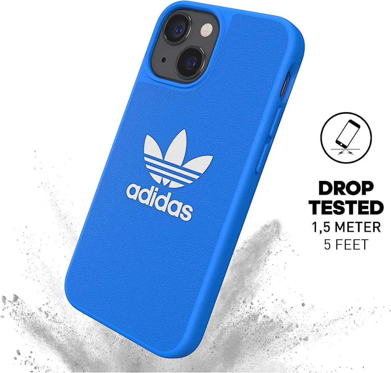 adidas Adicolor Back Cover Σιλικόνης Μπλε (iPhone 13 mini) 47067 - Image 6