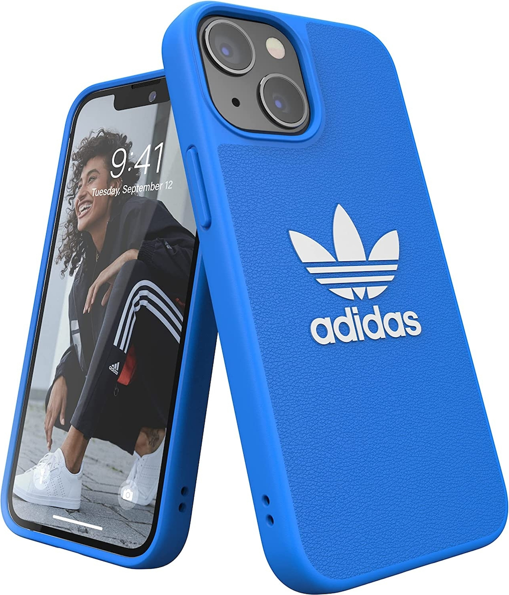 adidas Adicolor Back Cover Σιλικόνης Μπλε (iPhone 13 mini) 47067 - Image 5