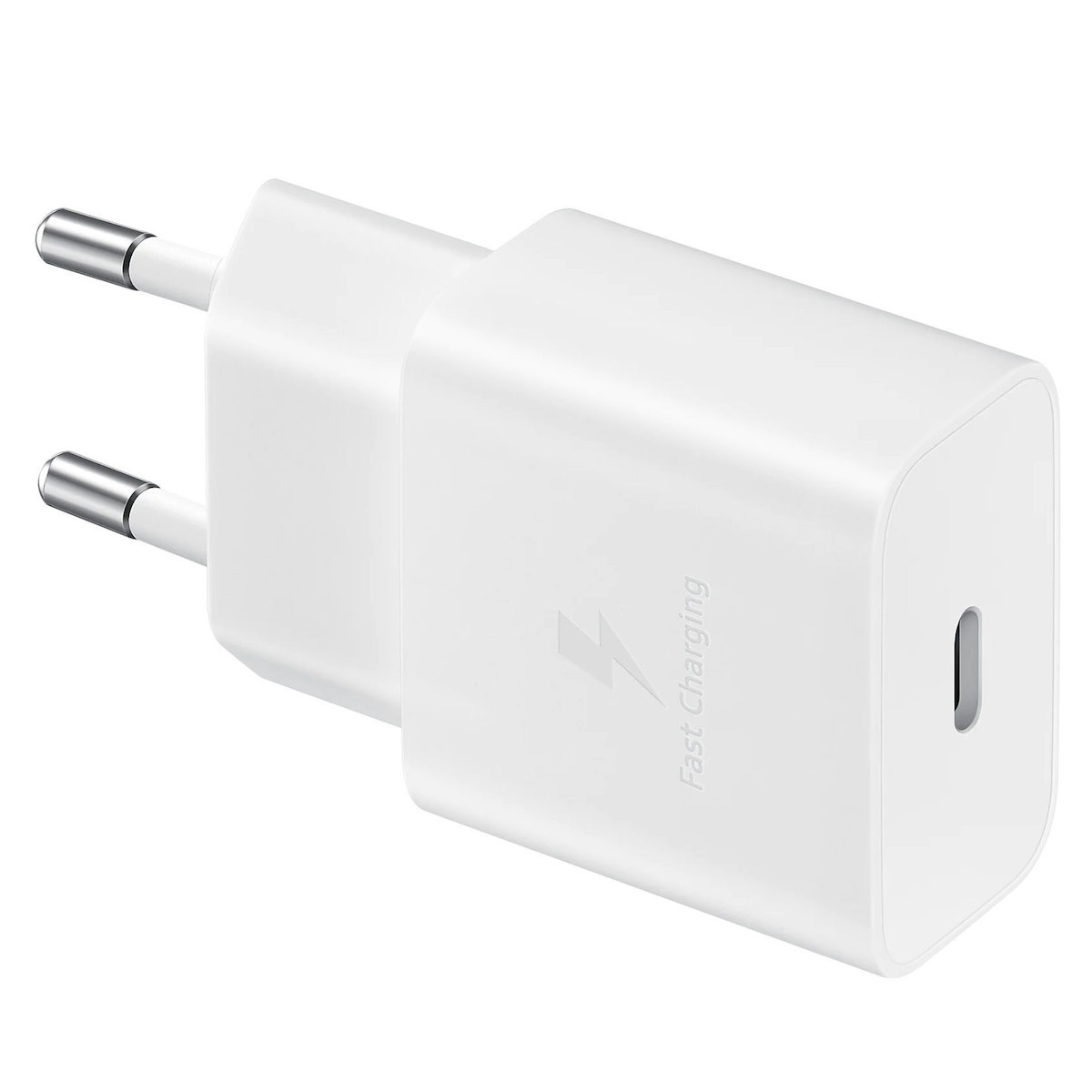 Samsung Φορτιστής με Θύρα USB-C και Καλώδιο USB-C - USB-C 15W Power Delivery Λευκός (EP-T1510X) - Image 2