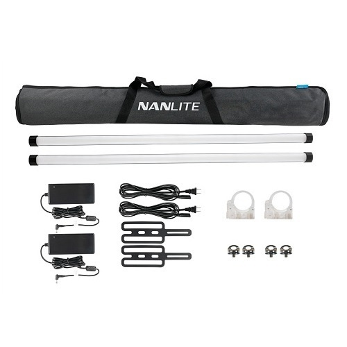 Nanlite PavoTube II 30X Double Kit with Battery LED Light 2700-12000K με Φωτεινότητα LUX 688 Lux
