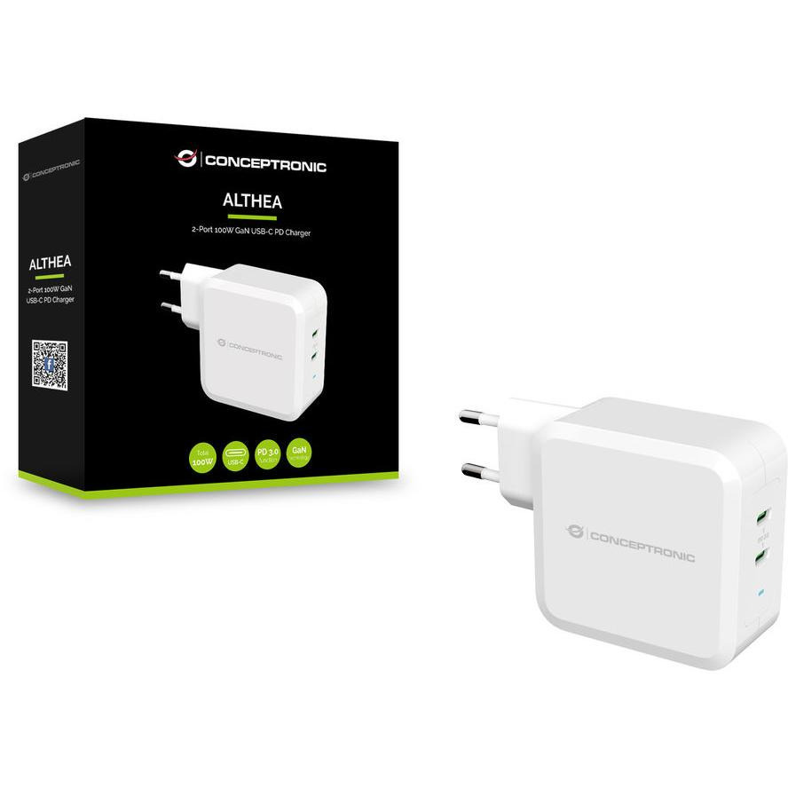 Conceptronic ALTHEA08W USB-C Χωρίς Καλώδιο 100W - Image 2