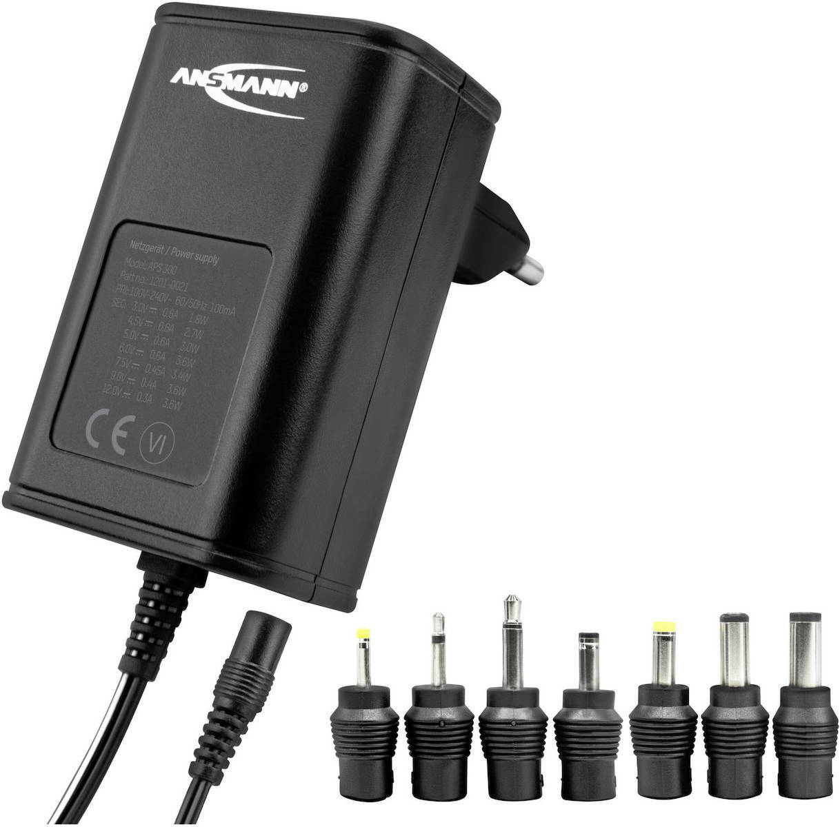 Ansmann APS 300 Universal Τροφοδοτικό με σετ βυσμάτων - Image 3