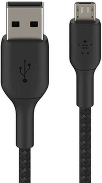 Belkin Braided USB 2.0 to micro USB Cable Μαύρο 1m (CAB007bt1MBK) - Image 4
