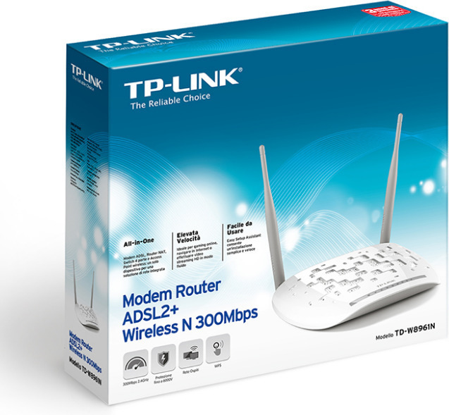 TP-LINK TD-W8961N ADSL2+ Ασύρματο Modem Router - Image 6