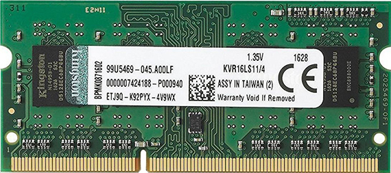 Kingston Valueram DDR3 με Module 1x4GB και Ταχύτητα 1600 για Desktop KVR16LN11/4 - Image 5