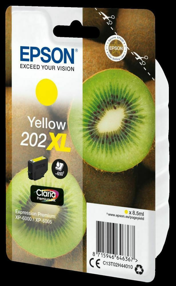 Epson 202XL Γνήσιο Μελάνι Εκτυπωτή InkJet Κίτρινο (C13T02H44010) - Image 3