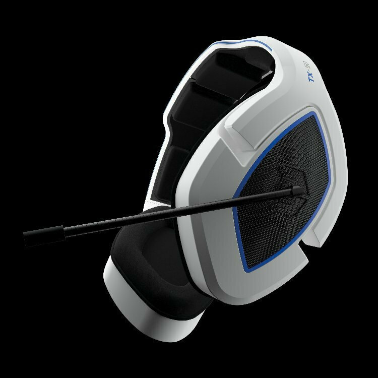 Gioteck TX50 Ασύρματο Neckband / Over Ear Gaming Headset με σύνδεση 3.5mm Λευκό - Image 5