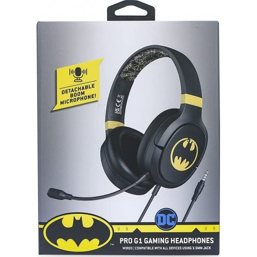 OTL Pro G1 Over Ear Gaming Headset με σύνδεση 3.5mm DC Comic Batman - Image 9