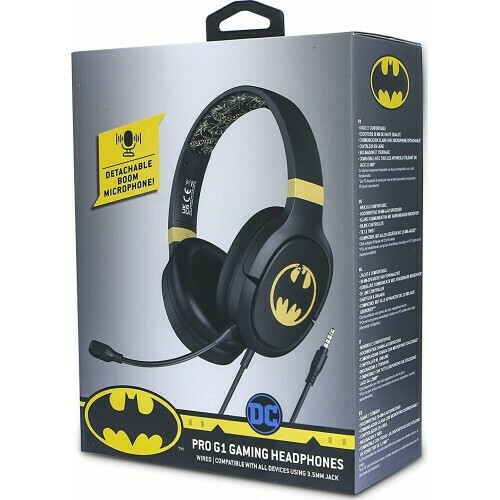 OTL Pro G1 Over Ear Gaming Headset με σύνδεση 3.5mm DC Comic Batman - Image 2