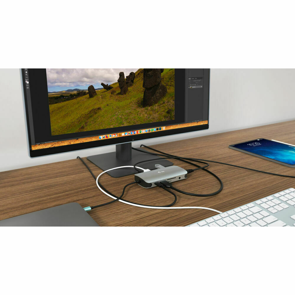 i-tec USB-C Docking Station με 4K PD Ethernet (C31NANODOCKVGAPD) - Image 4