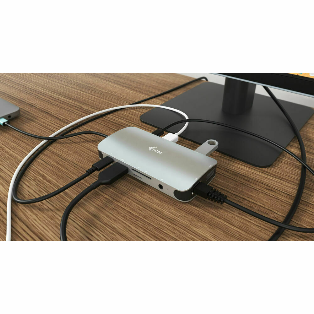 i-tec USB-C Docking Station με 4K PD Ethernet (C31NANODOCKVGAPD) - Image 5