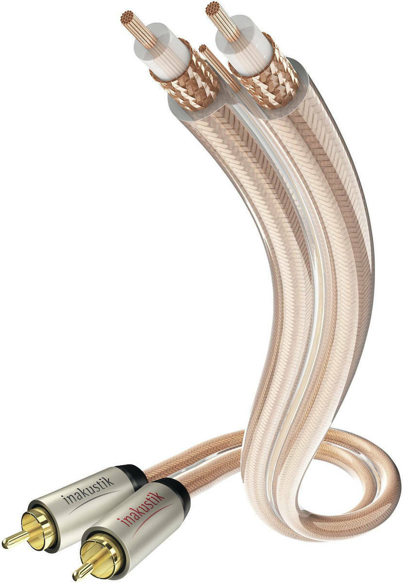 Inakustik Audio Cable 2x RCA male - 2x RCA male 1.5m (00304115)